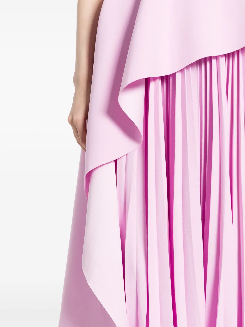 Solace London The Severny Peplum Midi Dress