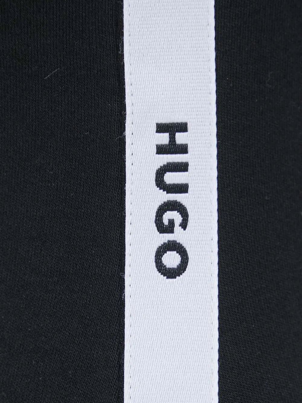 Hugo Cut Out Logo Tape Mini Dress