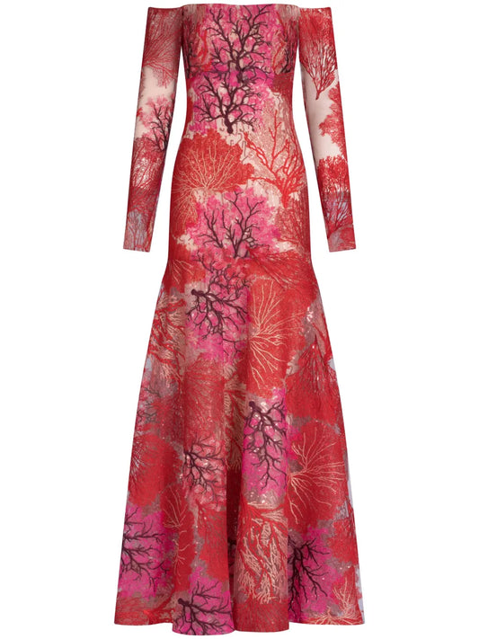 Silvia Tcherassi Rafaella Off Shoulder Dress
