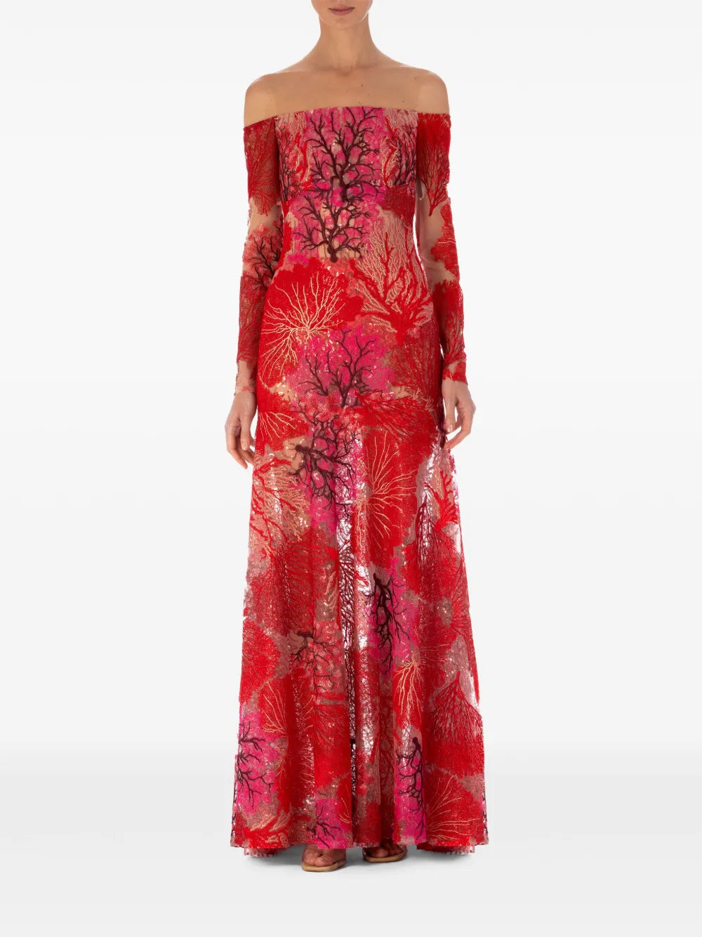 Silvia Tcherassi Rafaella Off Shoulder Dress