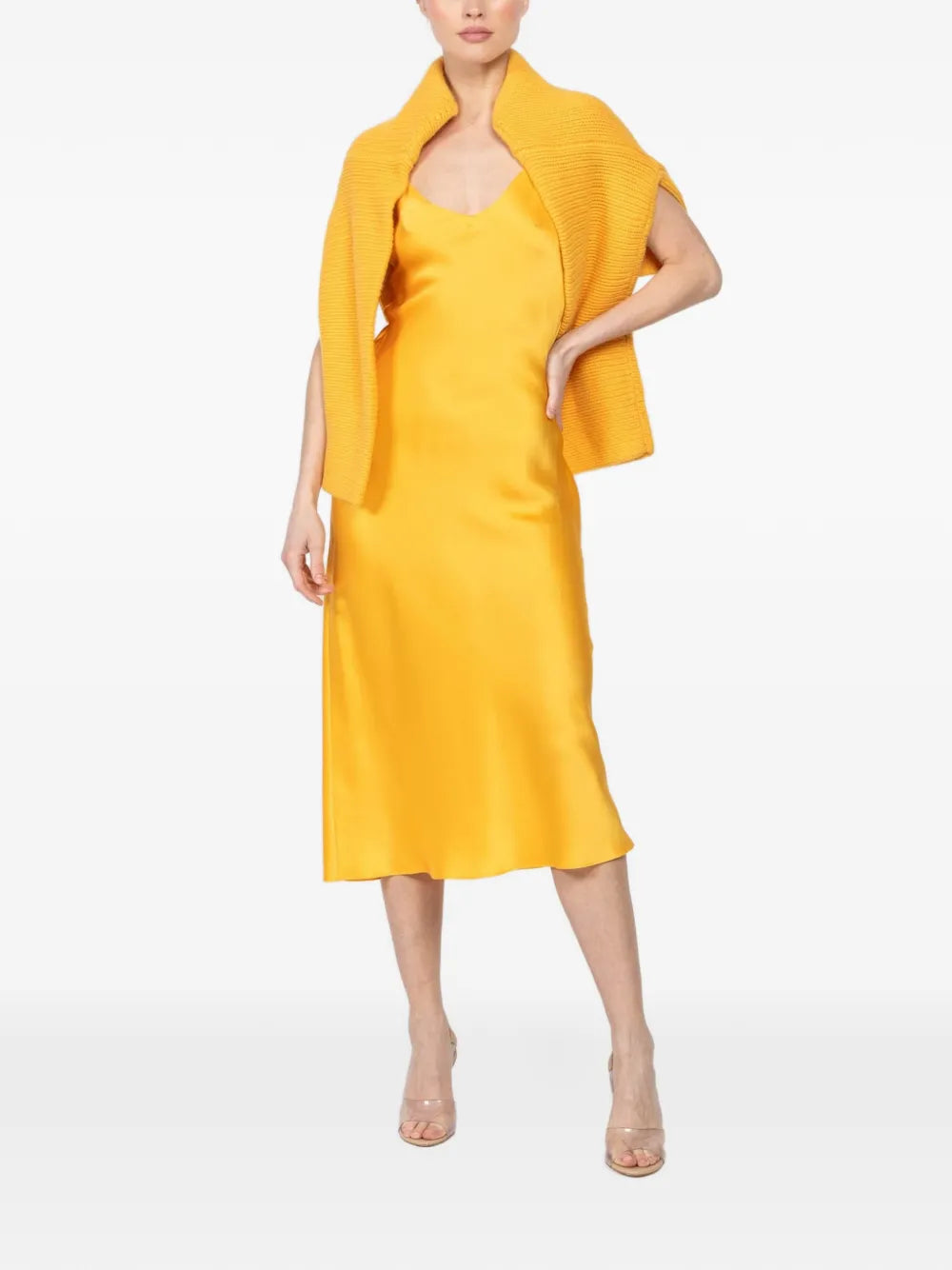 Sablyn Taylor V Neck Slip Dress