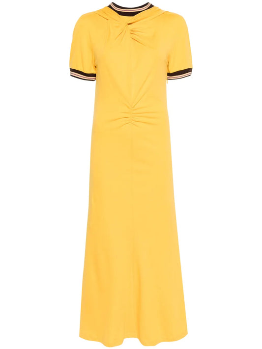 Wales Bonner Wing Logo Embroidered Dress