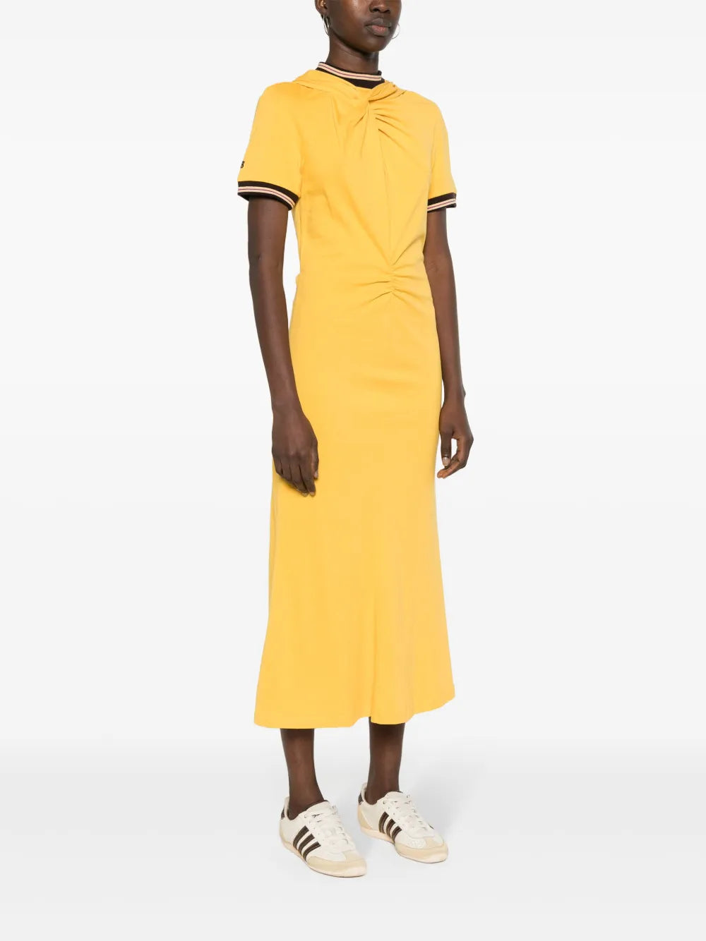 Wales Bonner Wing Logo Embroidered Dress