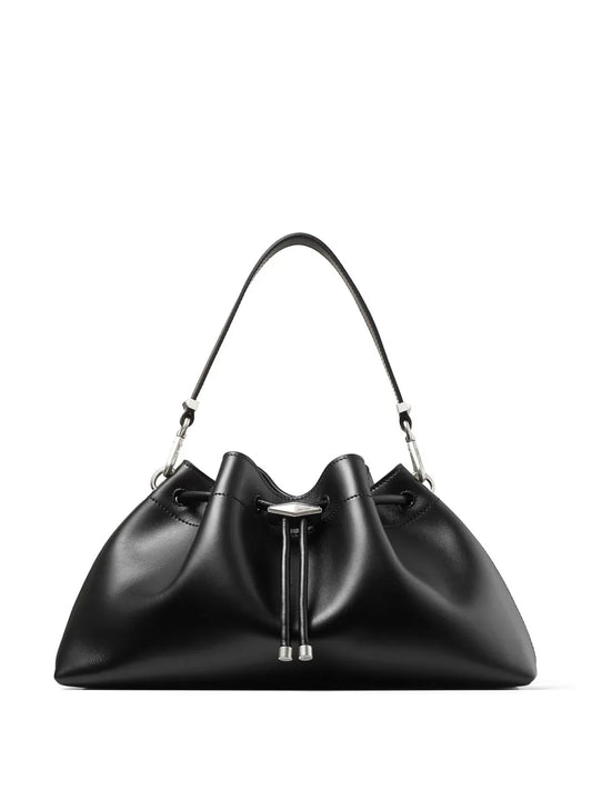Jimmy Choo Medium Cinch Leather Bucket Bag