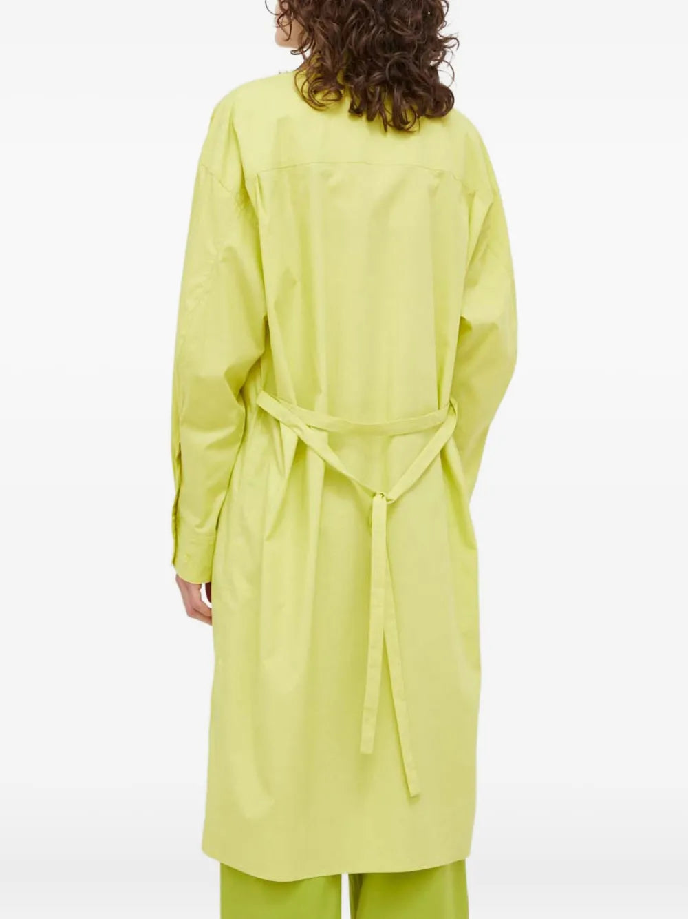 Samsoe Samsoe Buttoned Tie Shirt Dress