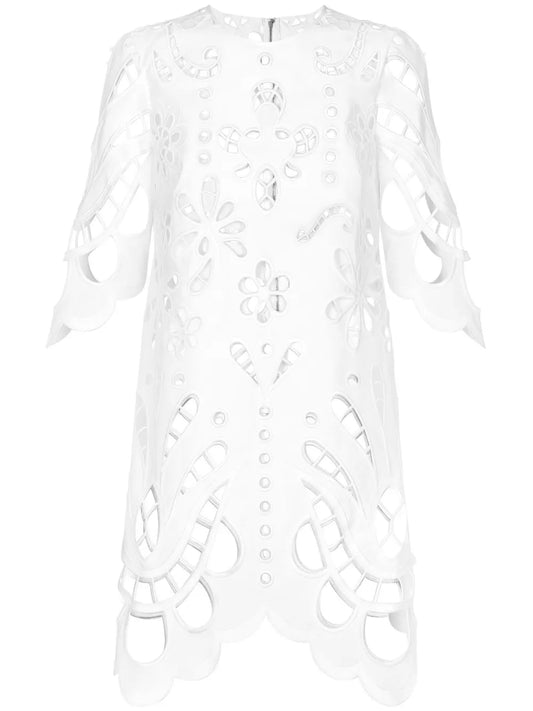 Dolce Gabbana Cut Out Shift Minidress