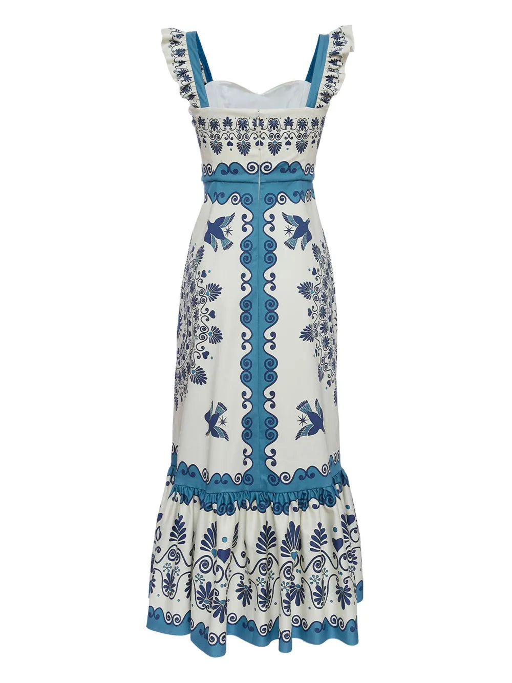 La Doublej Gingerbread Cotton Midi Dress