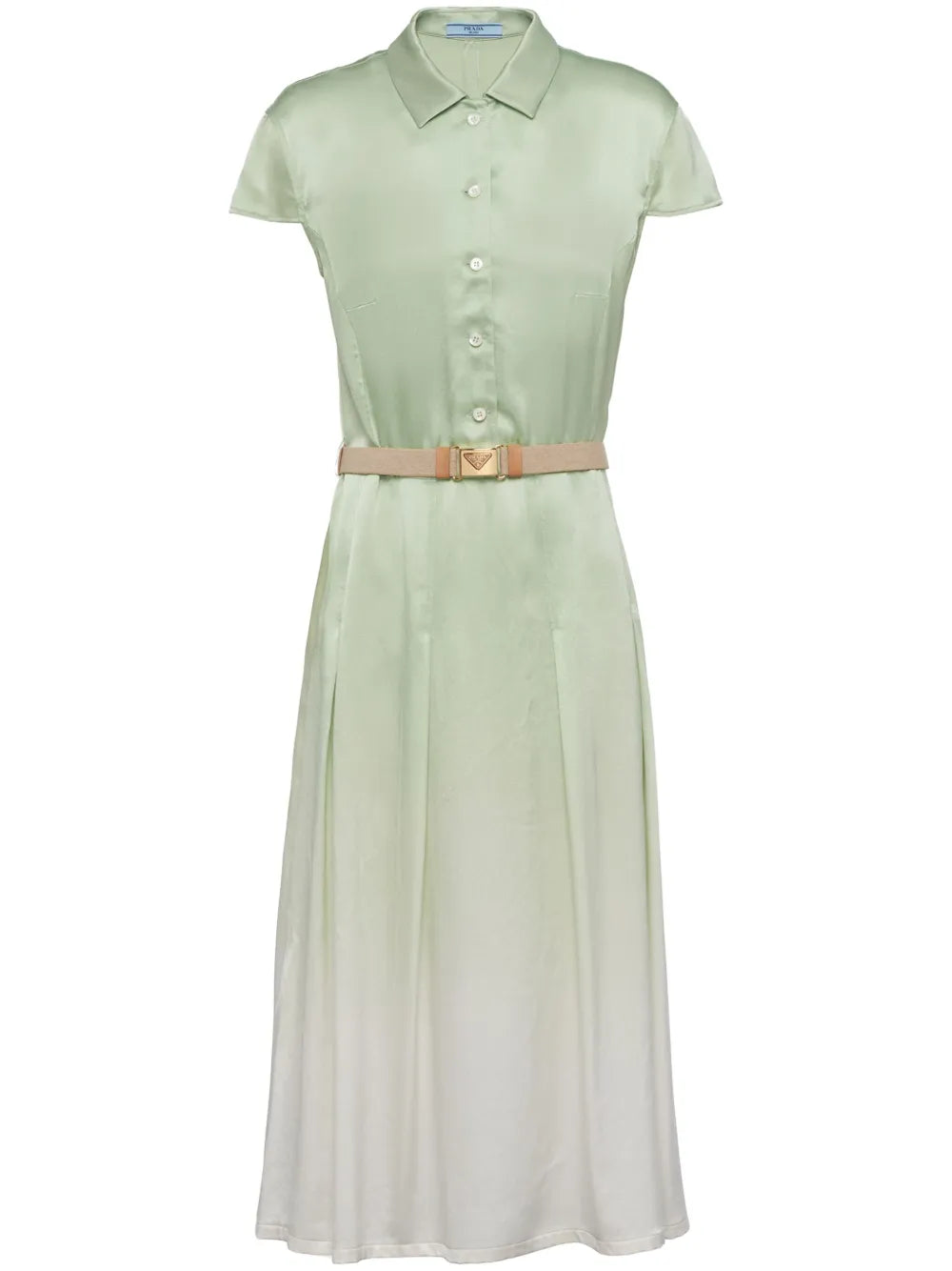 Prada Gradient Effect Midi Dress