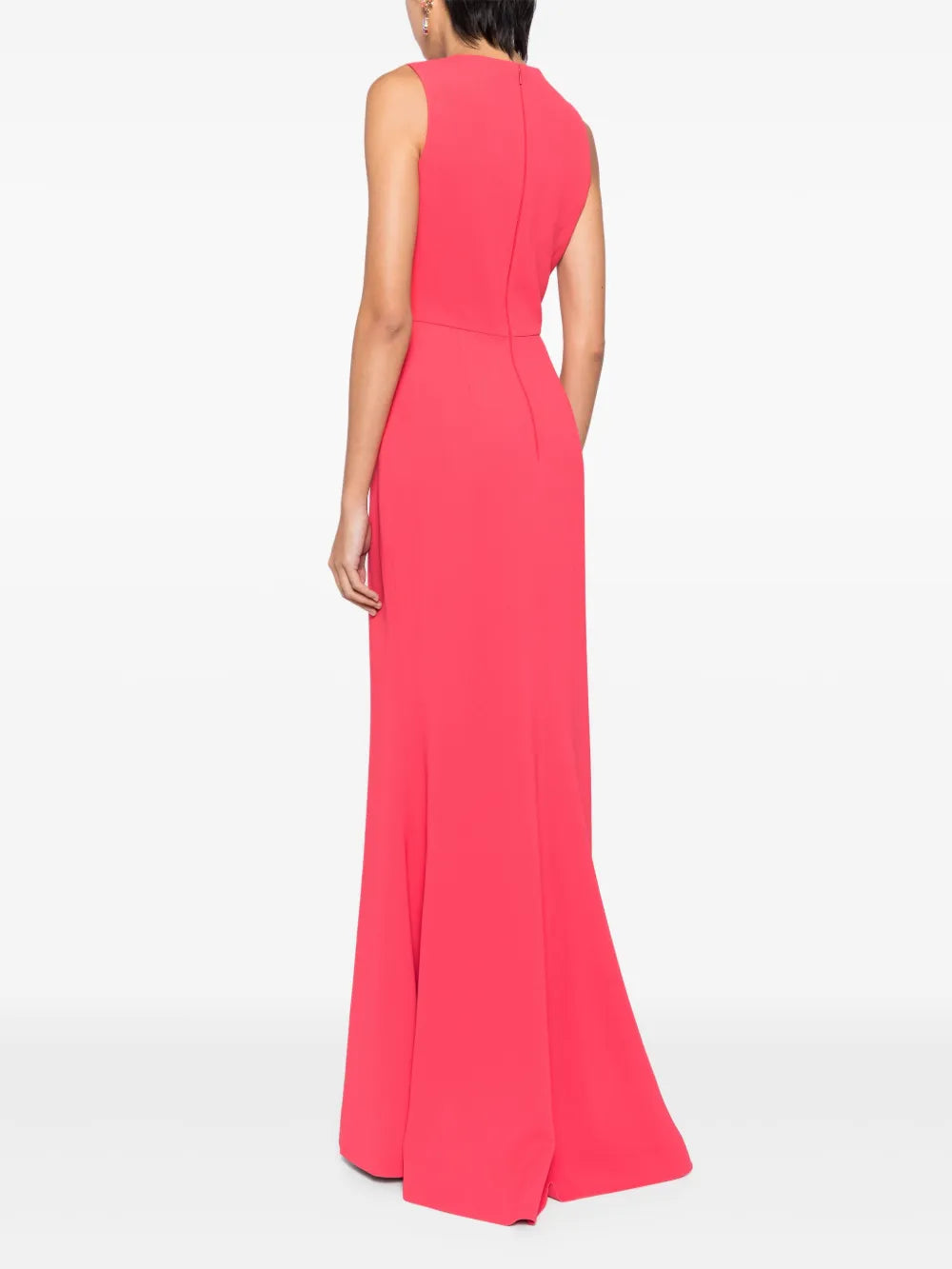 Elie Saab V Neck Long Dress