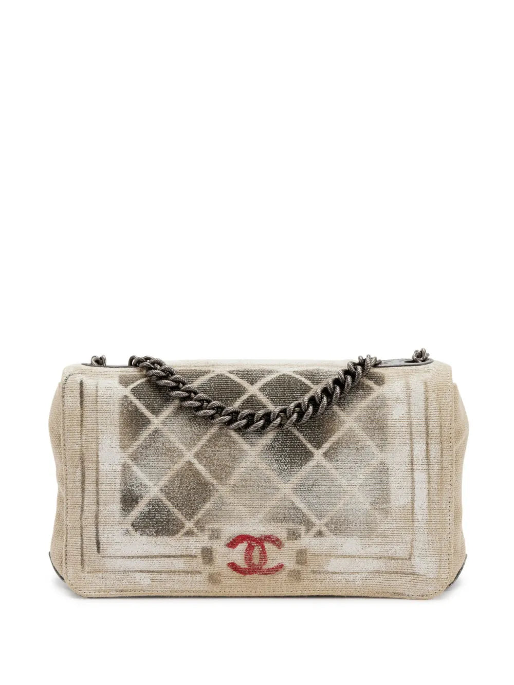 Chanel Pre Owned Art School Oh My Boy Shoulder Bag
