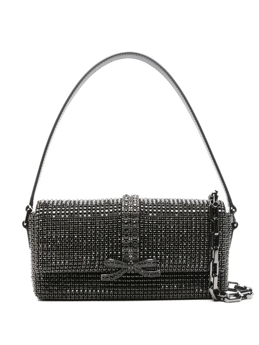 Self Portrait Gem Embellished Shoulder Bag