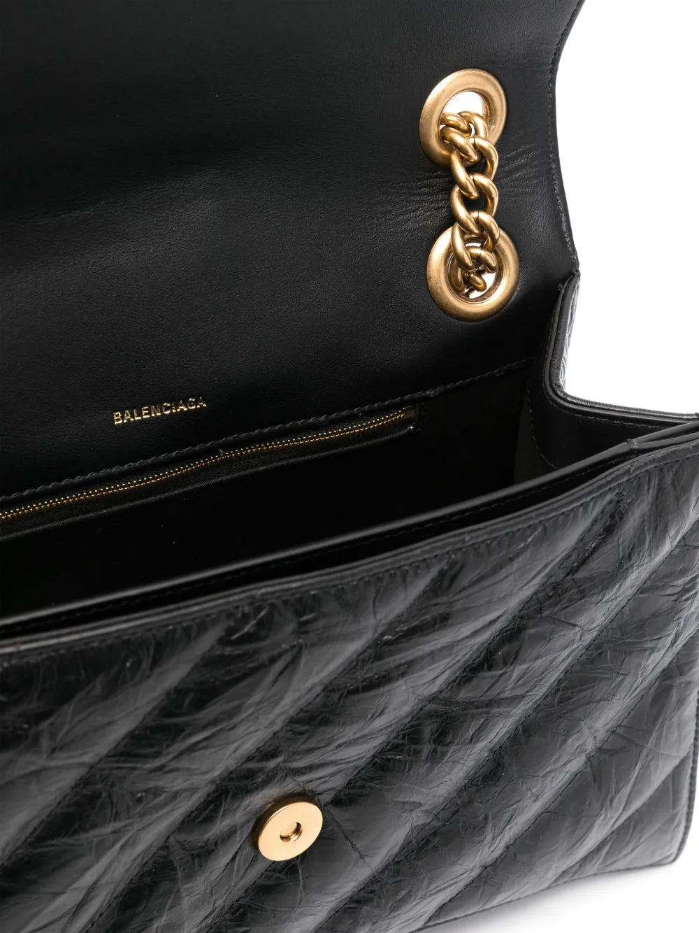 Balenciaga Medium Crush Shoulder Bag