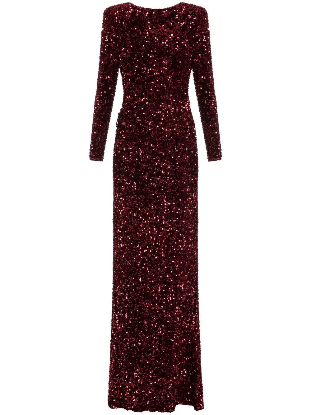 Elisabetta Franchi Sequin Embellished Maxi Dress