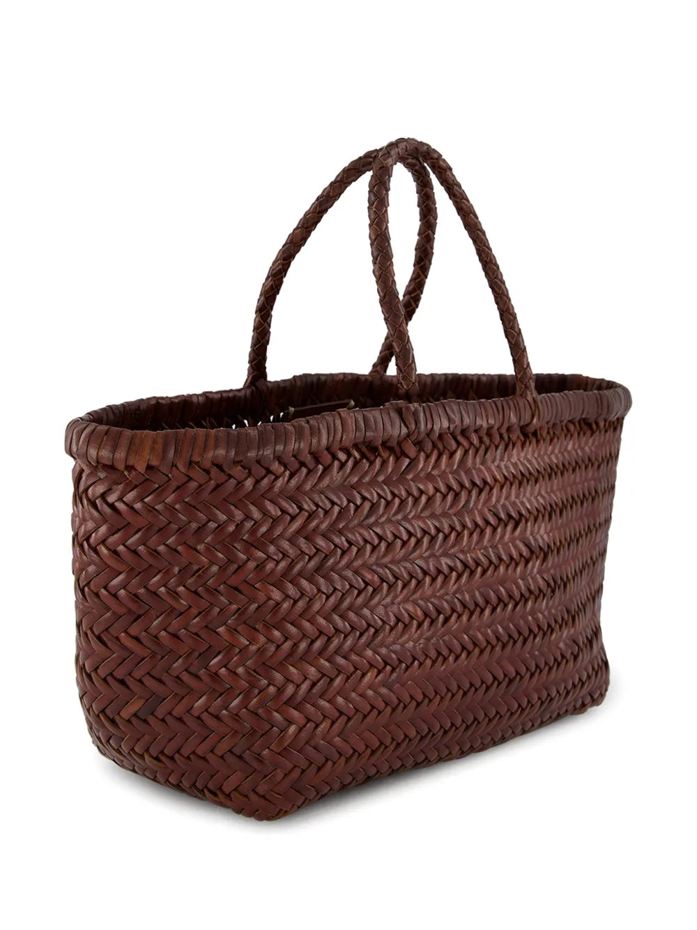 Dragon Diffusion Small Triple Jump Leather Handbag