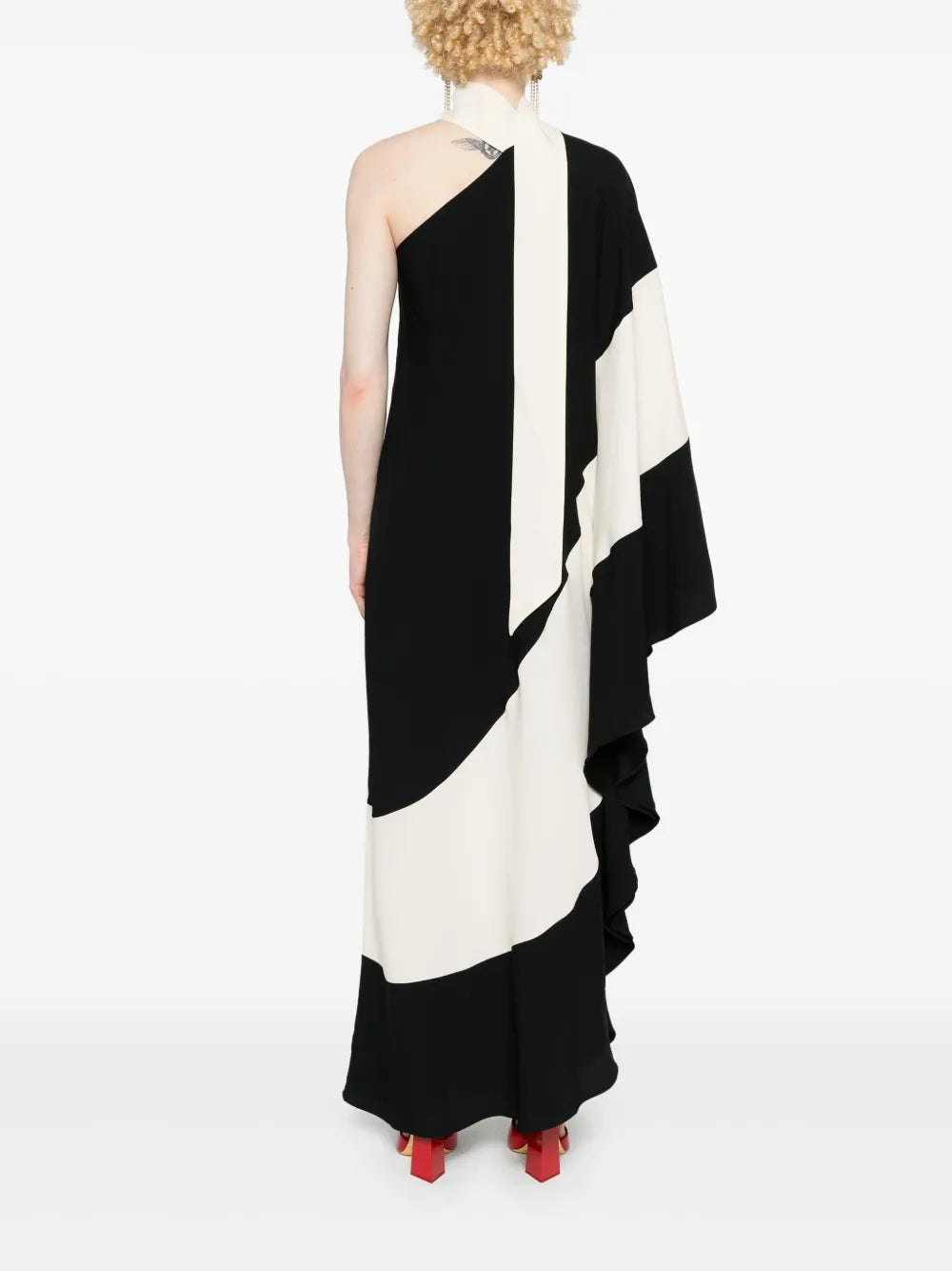 Taller Marmo Tirso Colour Block Maxi Dress