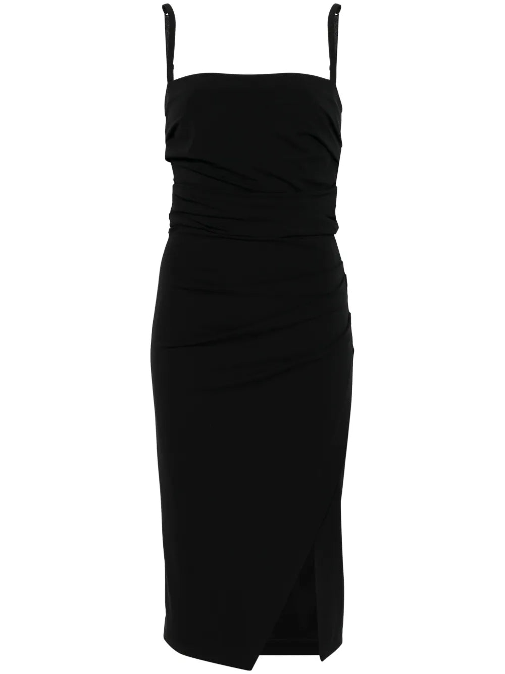 Dolce Gabbana Draped Midi Dress