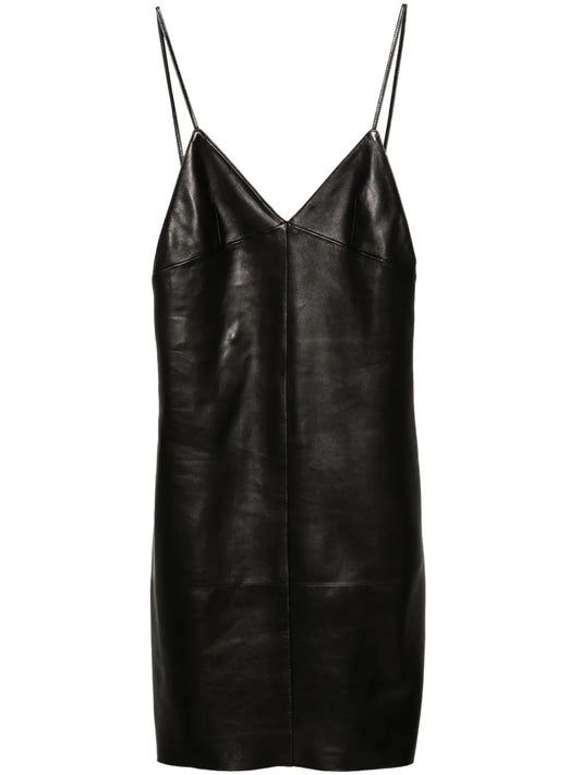 Saint Laurent Backless Slip Dress