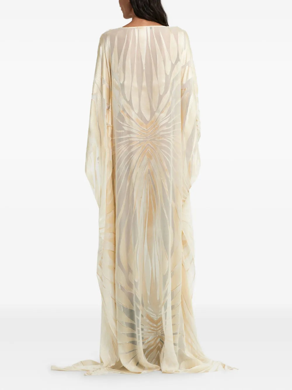 Roberto Cavalli Satin Maxi Dress