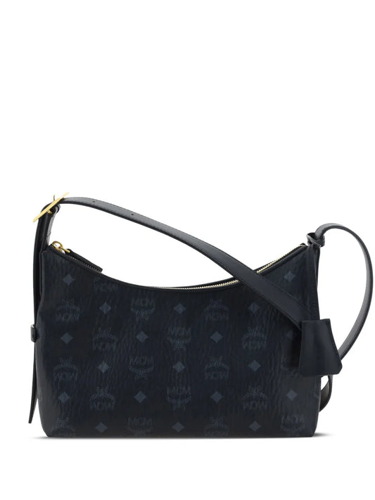 Mcm Small Aren Visetos Shoulder Bag
