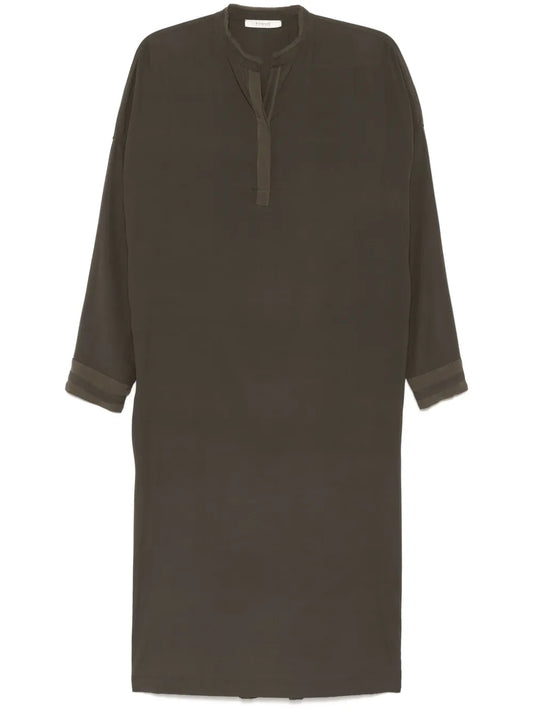 Kristensen Du Nord Satin Shirt Dress
