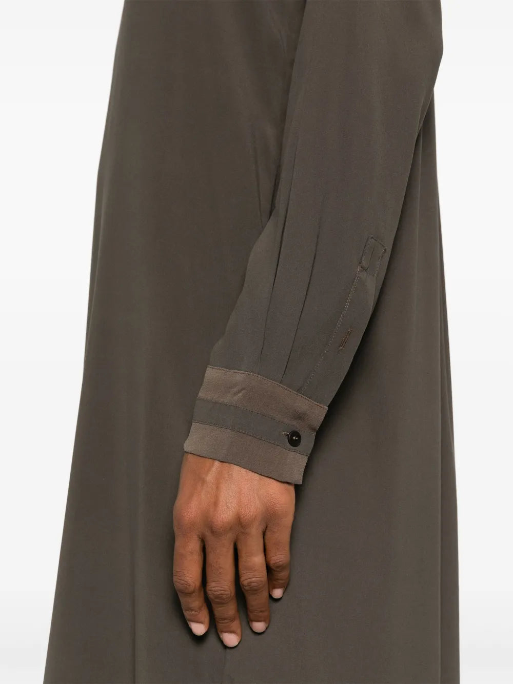 Kristensen Du Nord Satin Shirt Dress