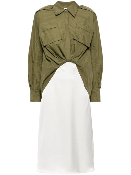 31 Phillip Lim Draped Shirt Dress