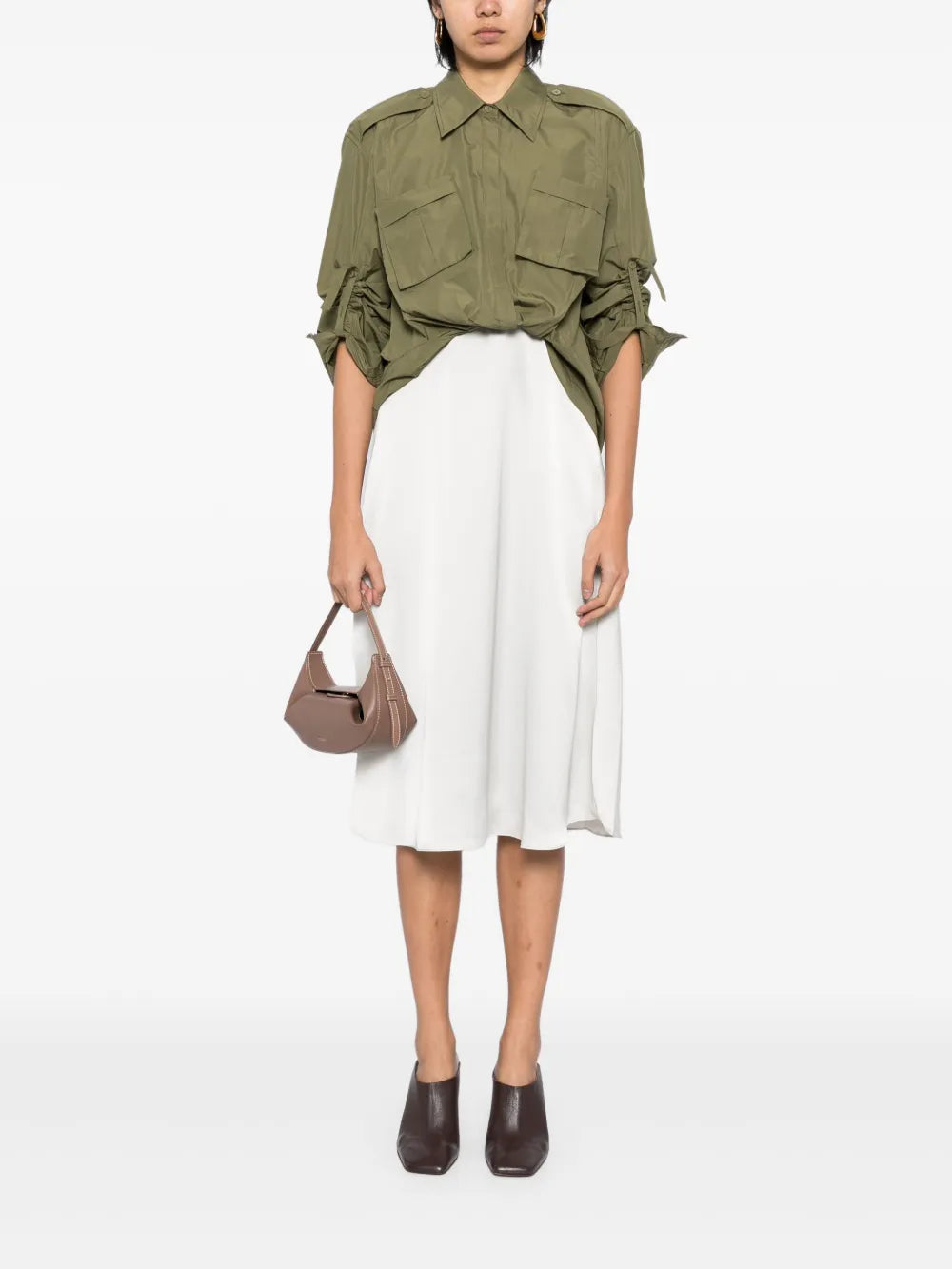 31 Phillip Lim Draped Shirt Dress