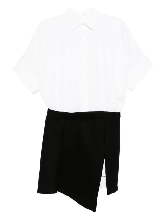 Sacai Asymmetric Hem Dress