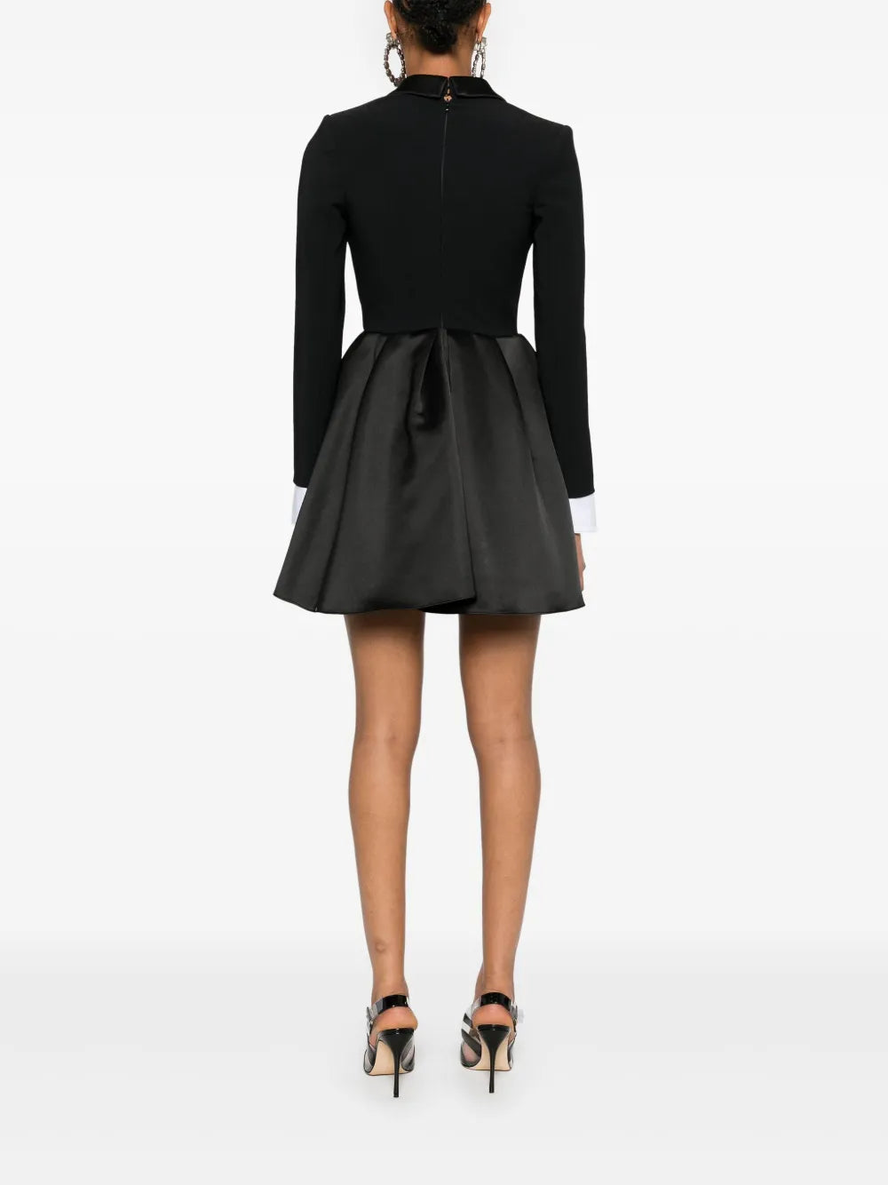 Elisabetta Franchi Pleated Mini Dress