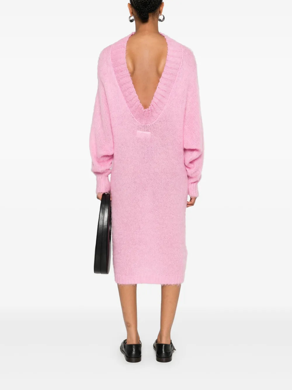 Mm6 Maison Margiela Knitted Midi Dress