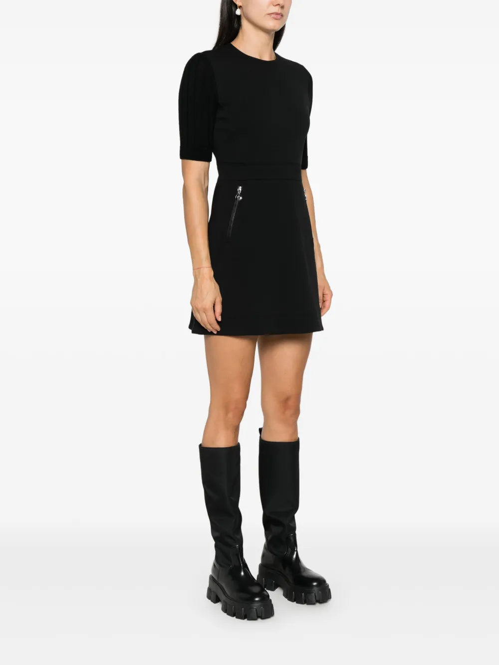 Moncler Flared Mini Dress