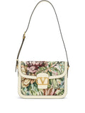 Valentino Garavani 9To5 Jacquard Shoulder Bag