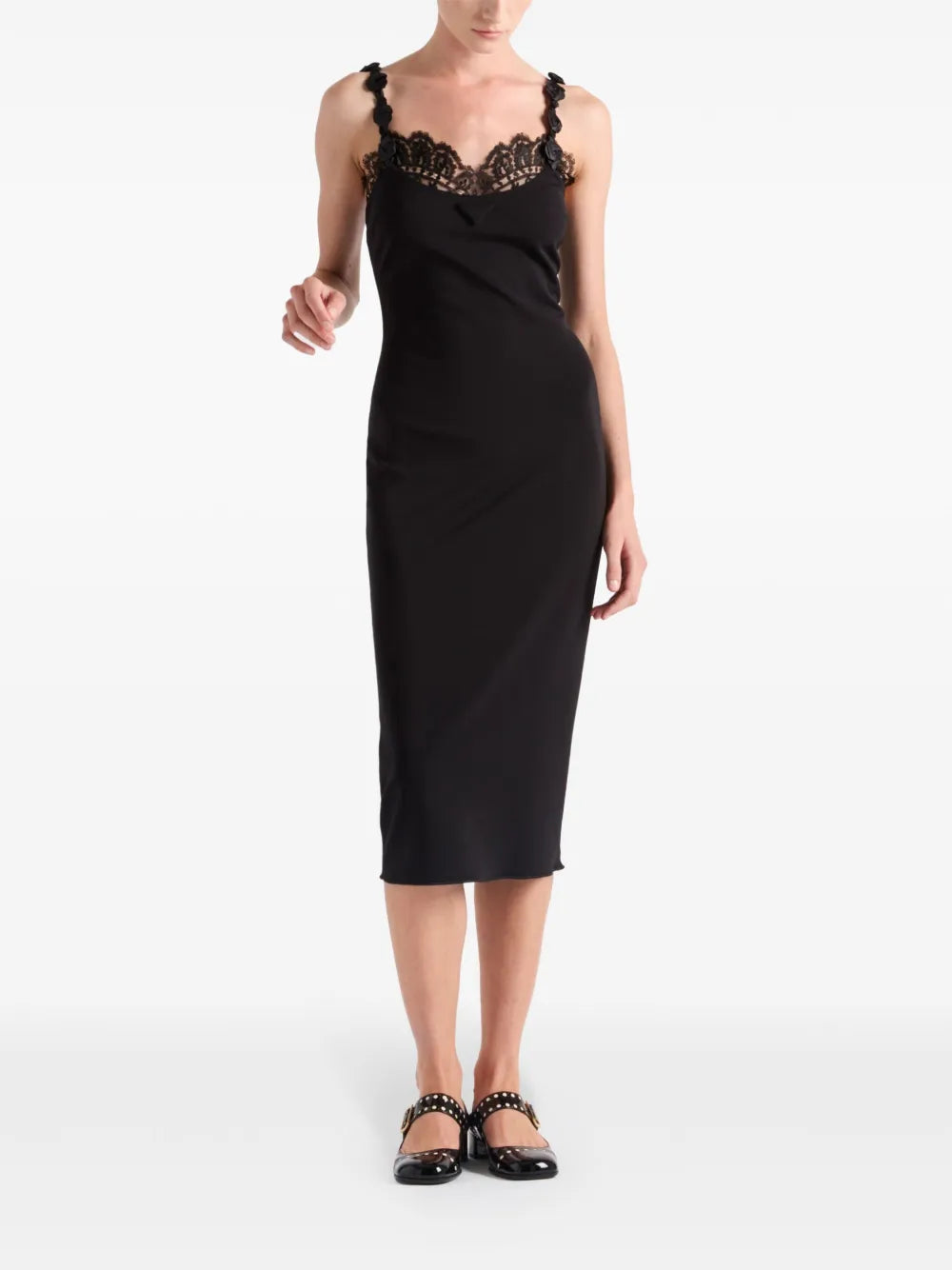 Prada Interlock Crepe Dress