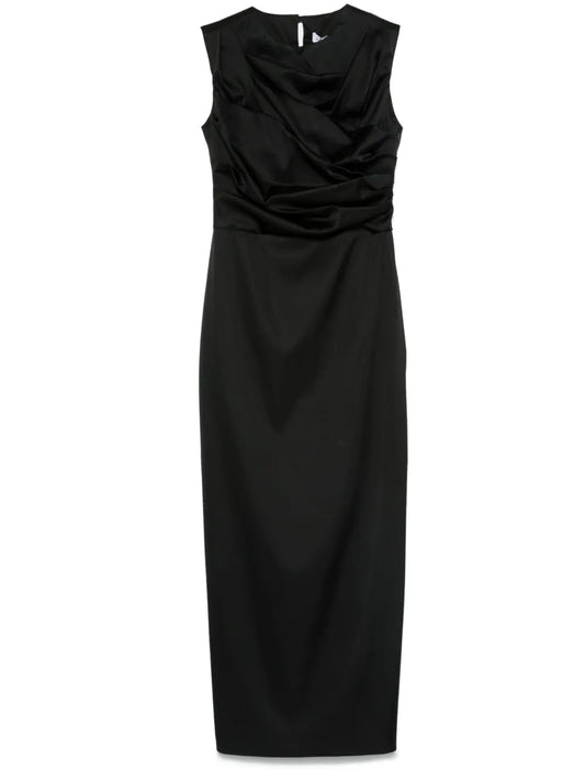 Viktor Rolf Pleated Maxi Dress