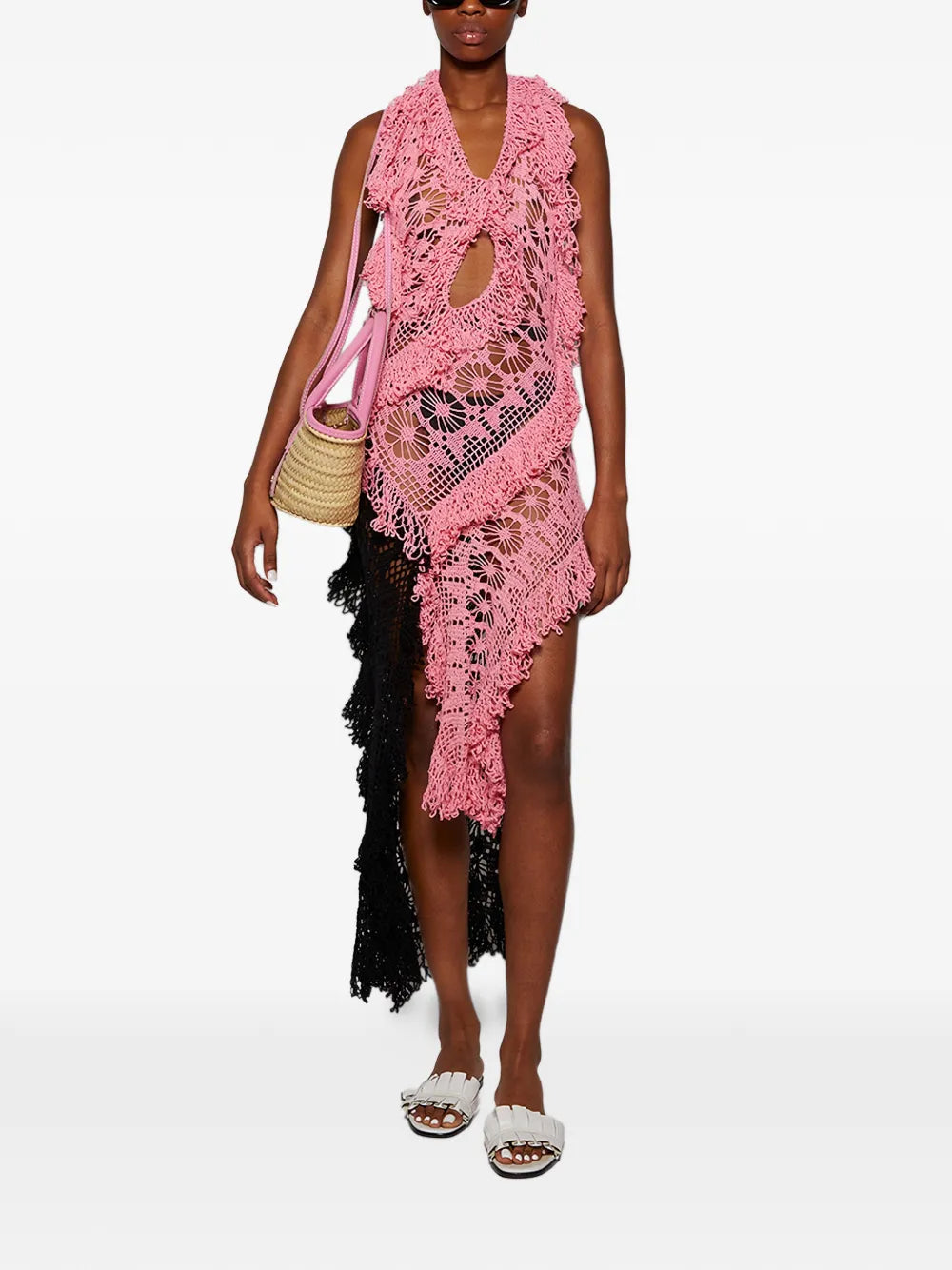 Diotima Drift Asymmetric Dress
