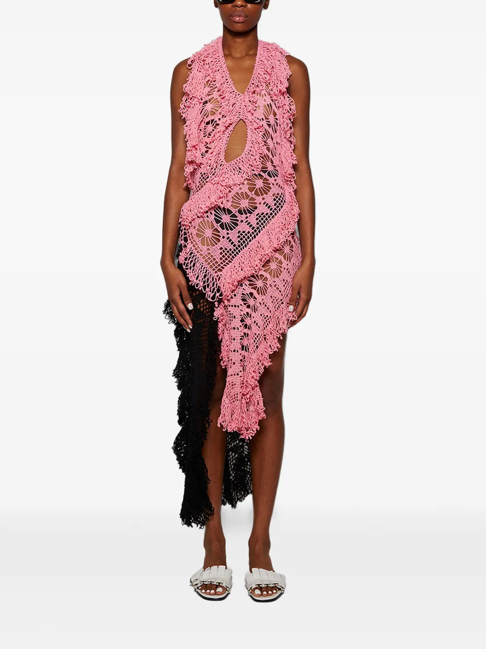 Diotima Drift Asymmetric Dress