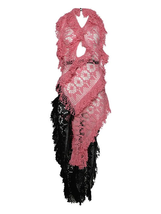 Diotima Drift Asymmetric Dress