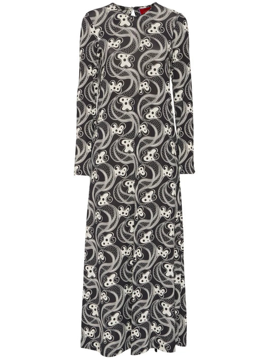 La Doublej Long Sleeve Swing Dress
