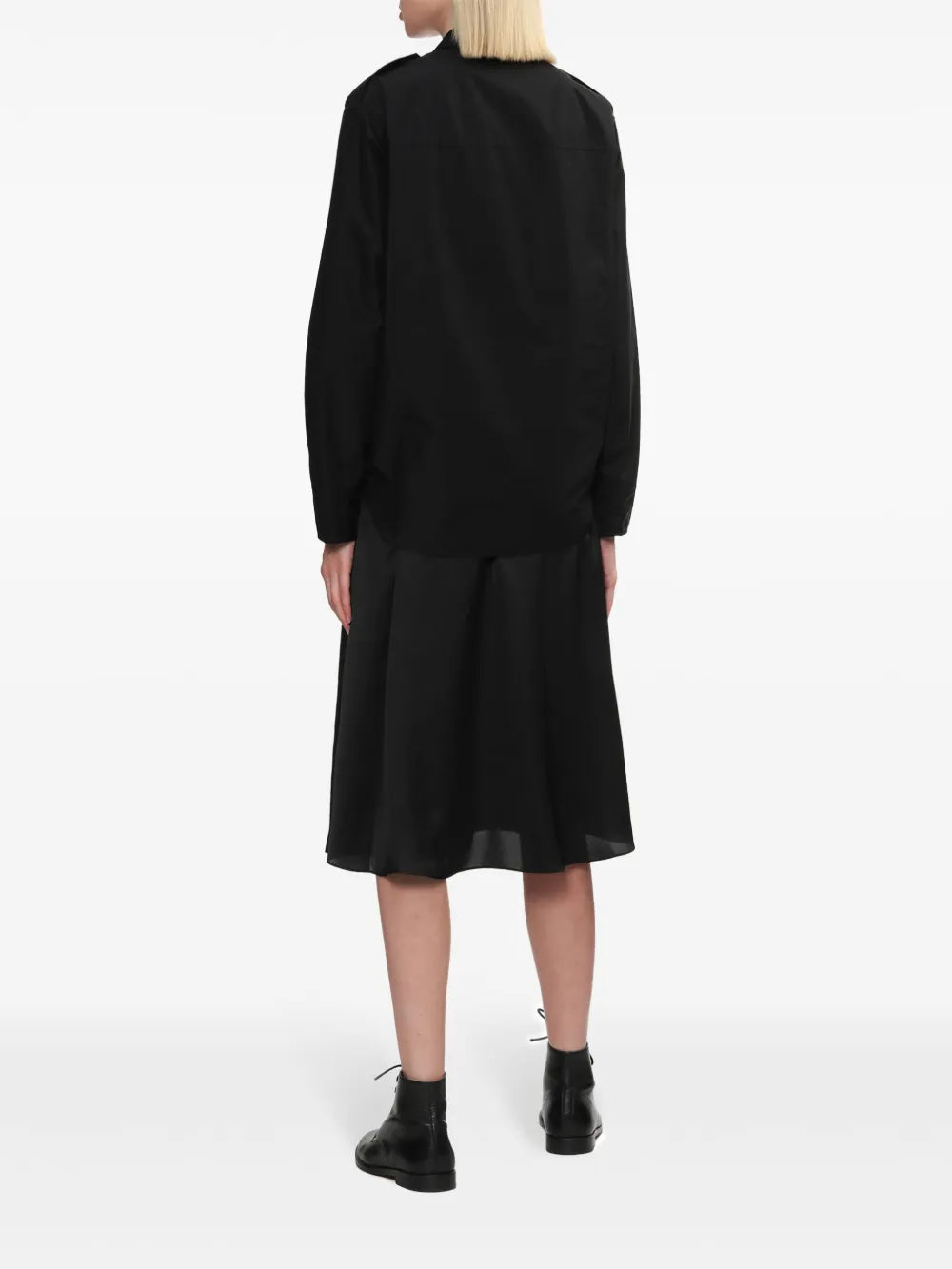 31 Phillip Lim Draped Shirt Dress