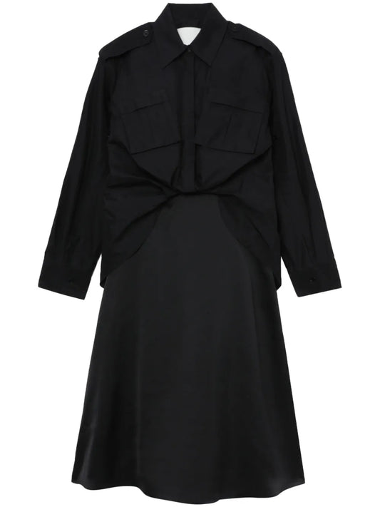 31 Phillip Lim Draped Shirt Dress