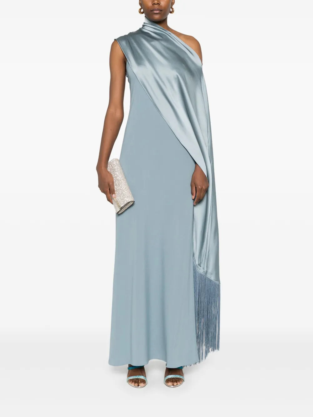 Taller Marmo Fringed Maxi Dress