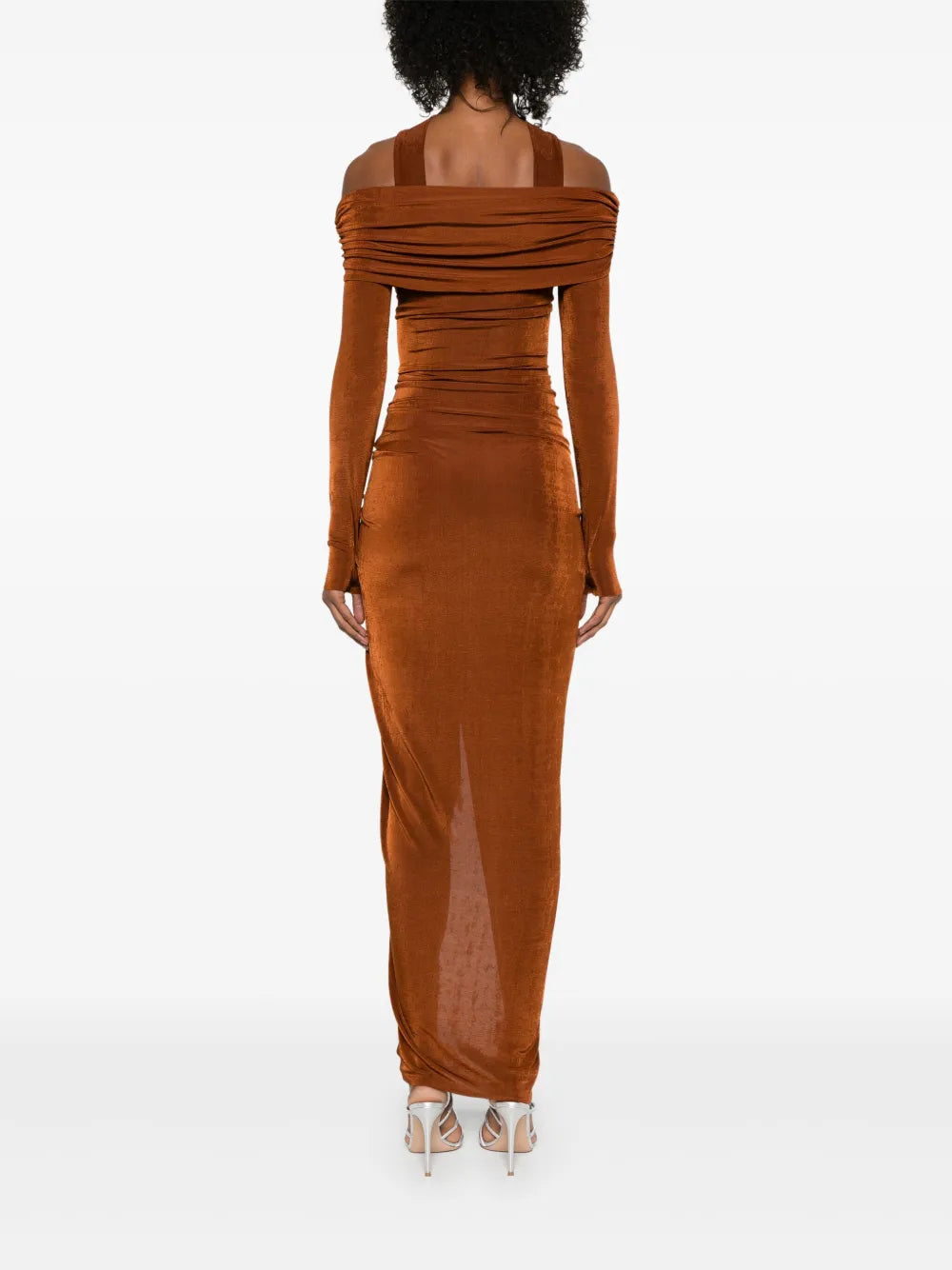 Atu Body Couture Off Shoulder Maxi Dress