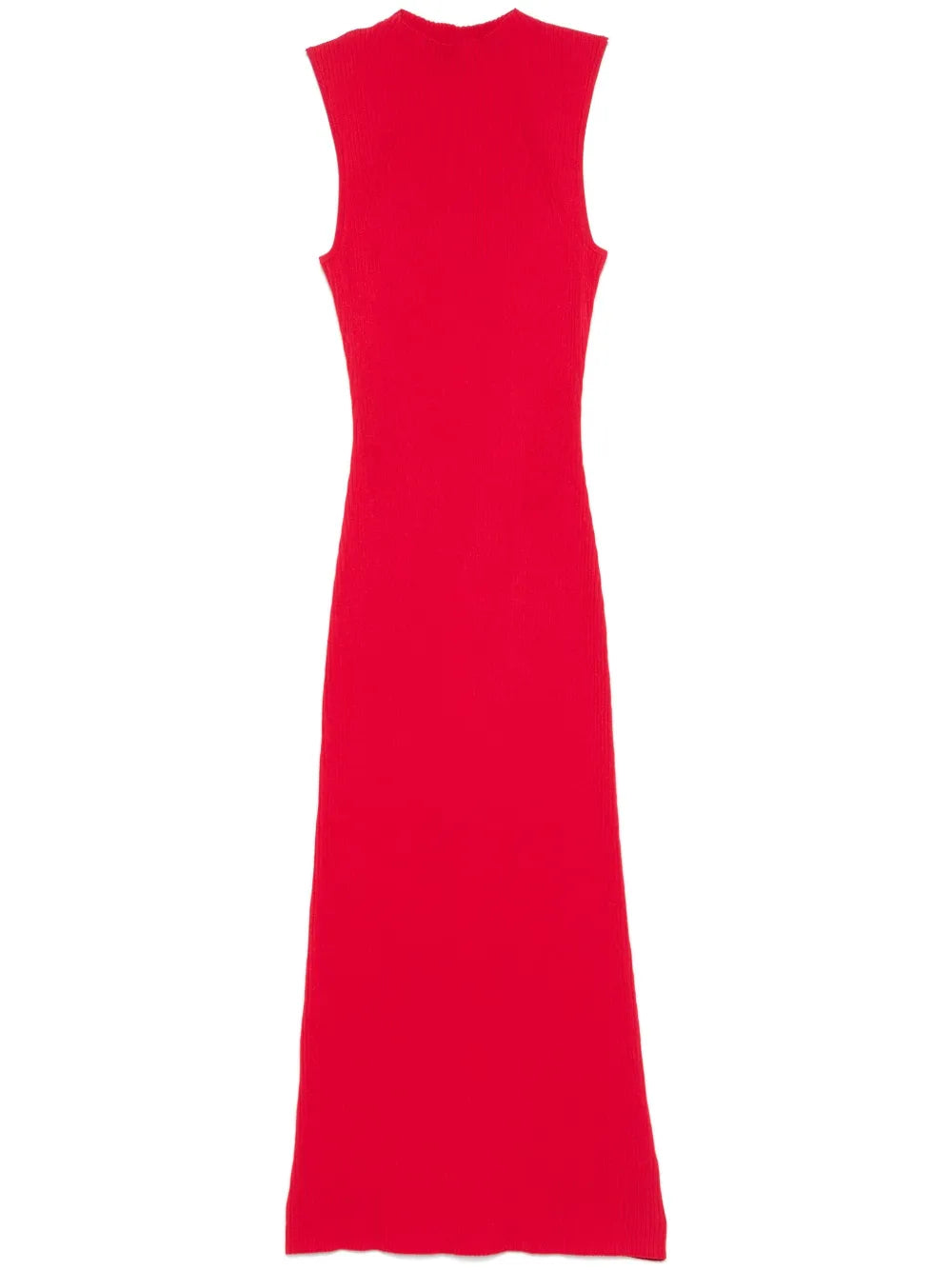 Rotate Birger Christensen Ribbed Knit Midi Dress