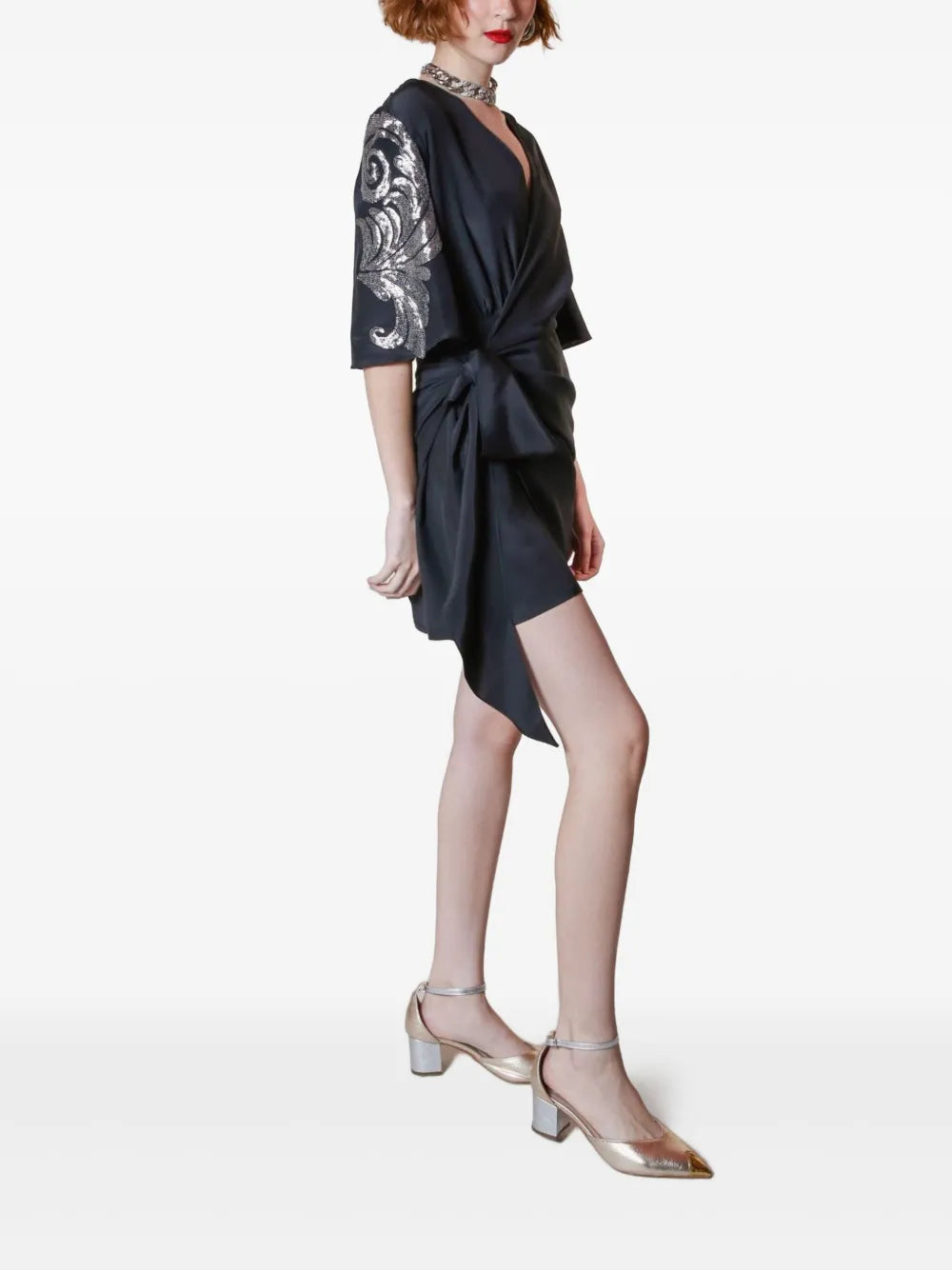 Lethicia Bronstein Pisco Sour Wrap Dress