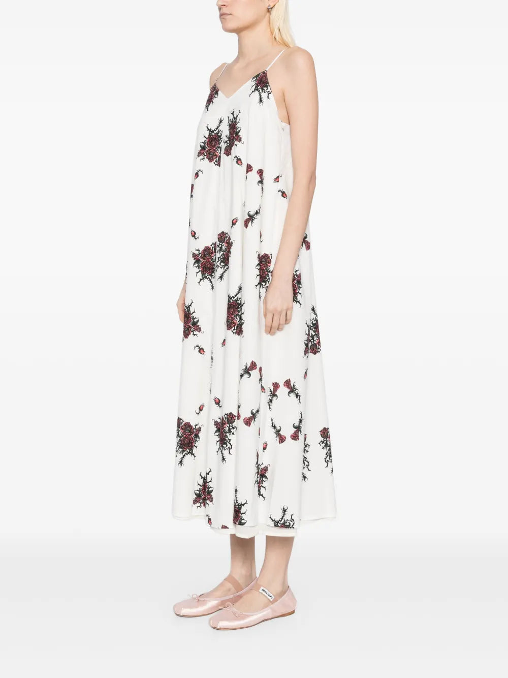 Midorikawa Thin Shoulder Strap Dress