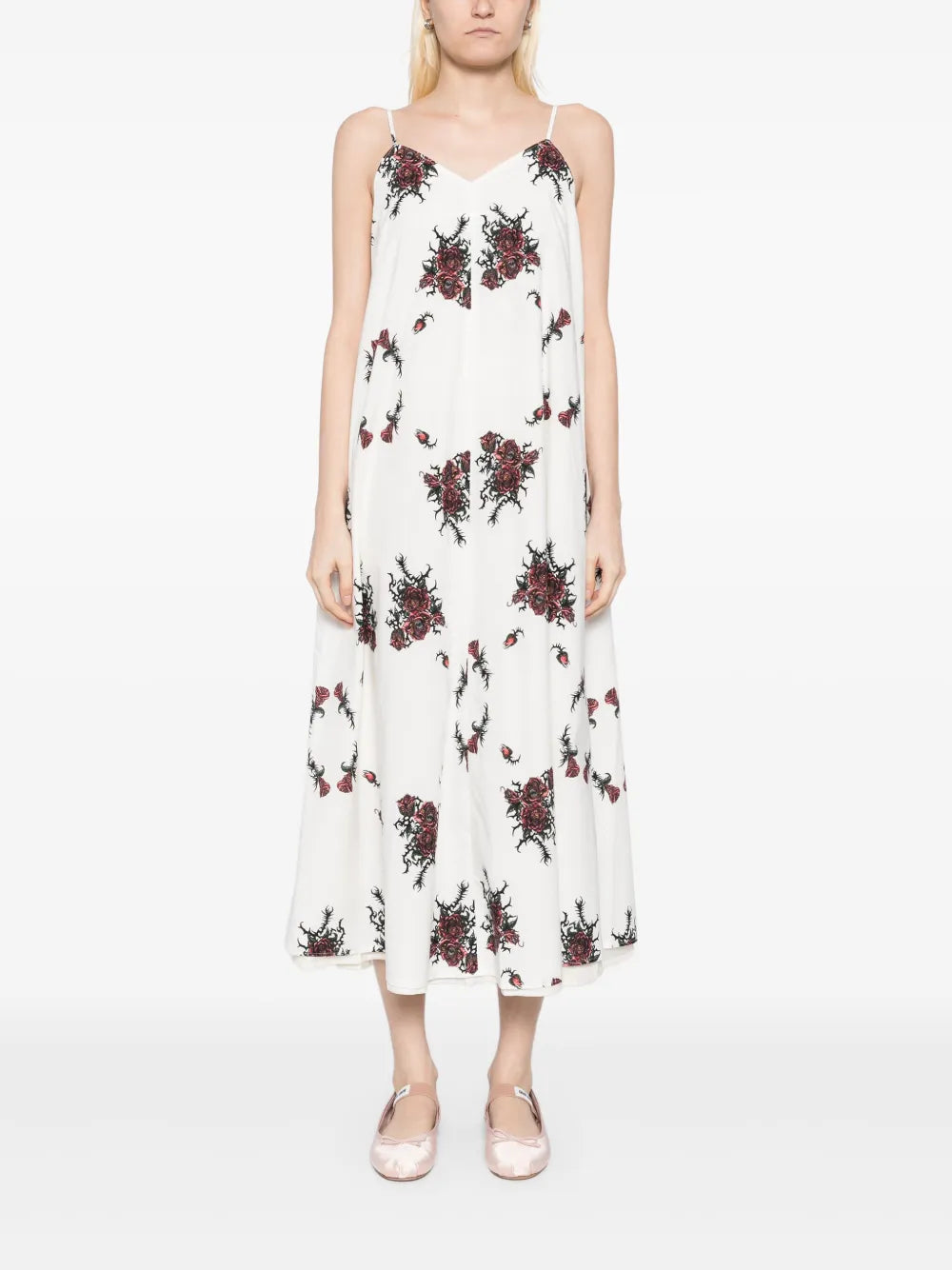 Midorikawa Thin Shoulder Strap Dress