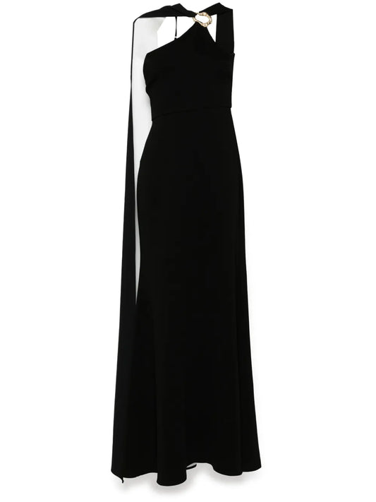Roland Mouret Asymmetric Embellished Dress