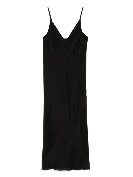 Rick Owens Slip Style Midi Dress