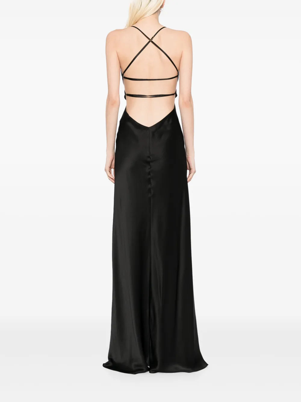Michelle Mason Cutout Detail Gown
