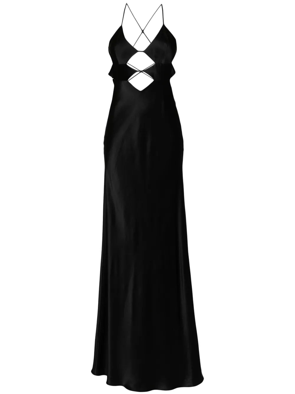 Michelle Mason Cutout Detail Gown